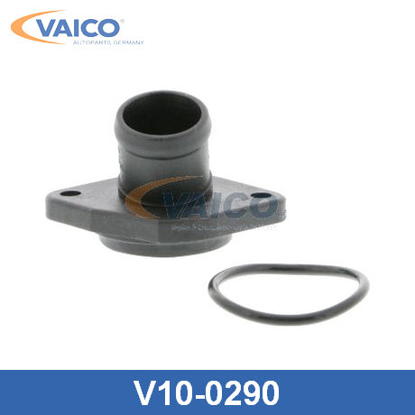 V10-0290 VAICO  Фланец охлаждающей жидкости