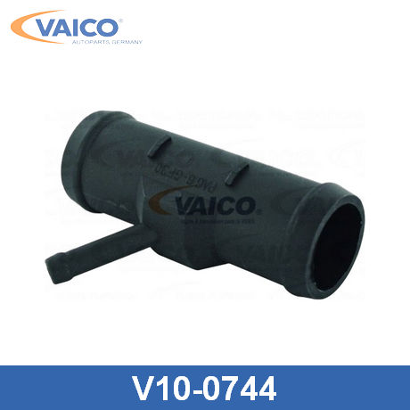 V10-0744 VAICO  Фланец охлаждающей жидкости