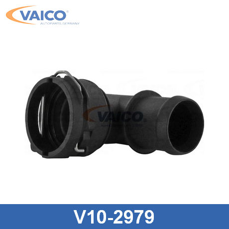 V10-2979 VAICO  Фланец охлаждающей жидкости