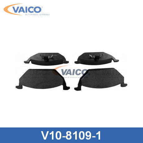 V10-8109-1 VAICO  Комплект тормозных колодок, дисковый тормоз