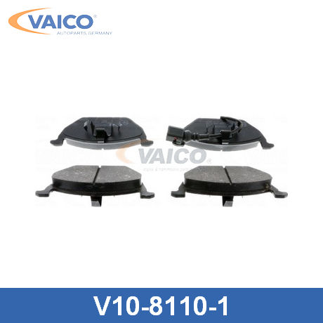 V10-8110-1 VAICO  Комплект тормозных колодок, дисковый тормоз