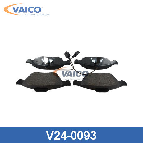 V24-0093 VAICO  Комплект тормозных колодок, дисковый тормоз