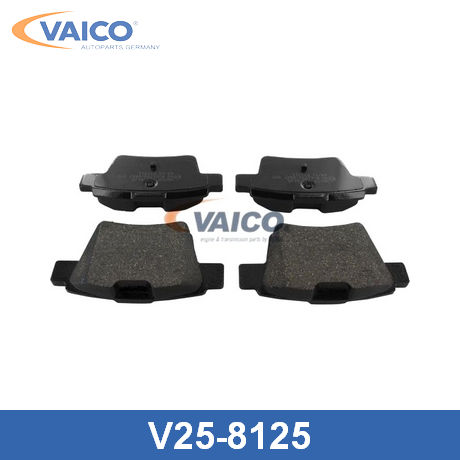 V25-8125 VAICO  Комплект тормозных колодок, дисковый тормоз