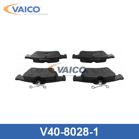 V40-8028-1 VAICO  Комплект тормозных колодок, дисковый тормоз