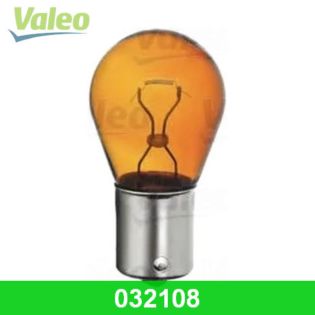 032108 VALEO  Лампа накаливания, фонарь указателя поворота; Лампа накаливания, фонарь указателя поворота
