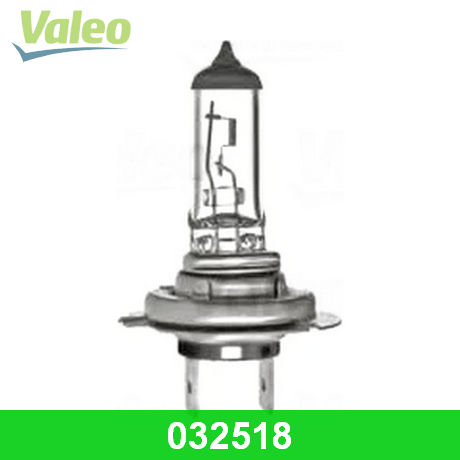 032518 VALEO VALEO  Лампа накаливания фары дальнего света; Лампа накаливания основной фары