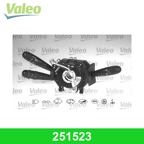 251523 VALEO  Выключатель на колонке рулевого управления