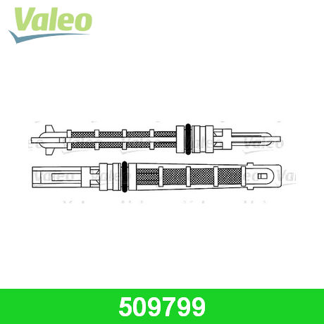 509799 VALEO  форсунка, расширительный клапан