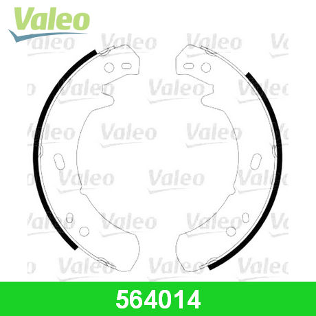 564014 VALEO  Комплект тормозных колодок, стояночная тормозная система
