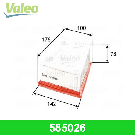 585026 VALEO VALEO  Воздушный фильтр