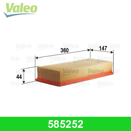 585252 VALEO  Воздушный фильтр