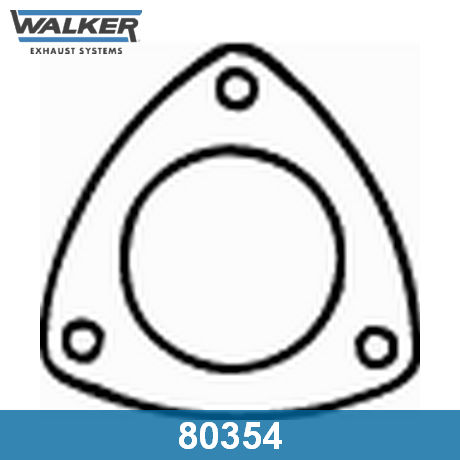 80354 WALKER  Прокладка, труба выхлопного газа