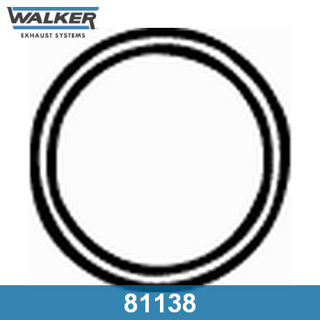 81138 WALKER  Прокладка, труба выхлопного газа