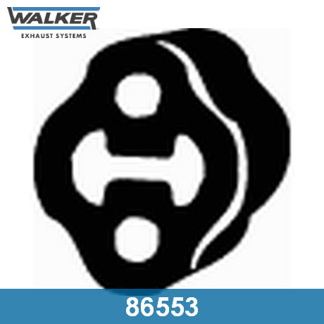 86553 WALKER  Резиновые полоски, система выпуска