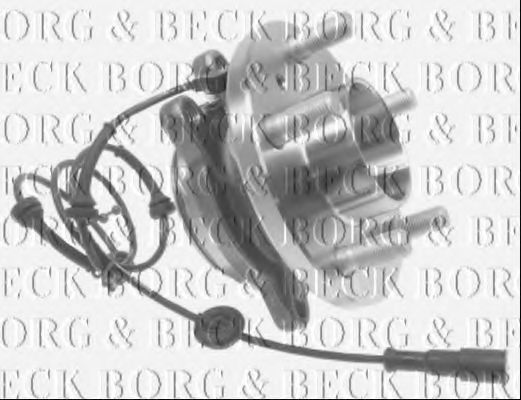 BWK1273 BORG & BECK  Комплект подшипника ступицы колеса