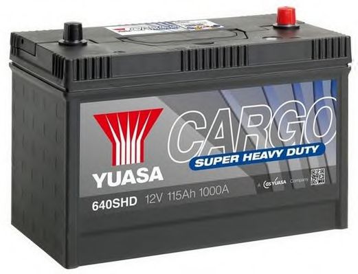 640SHD YUASA  Стартерная аккумуляторная батарея