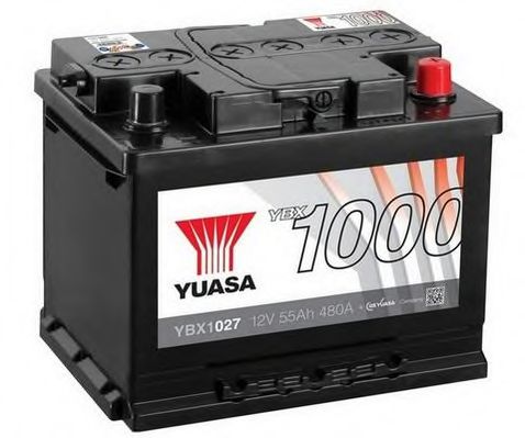 YBX1027 YUASA  Стартерная аккумуляторная батарея
