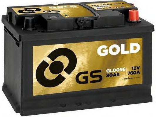 GLD096 GS  Стартерная аккумуляторная батарея