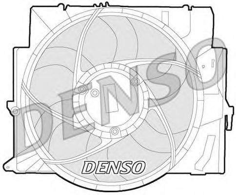 DER05006 DENSO DENSO  Вентилятор охлаждения двигателя