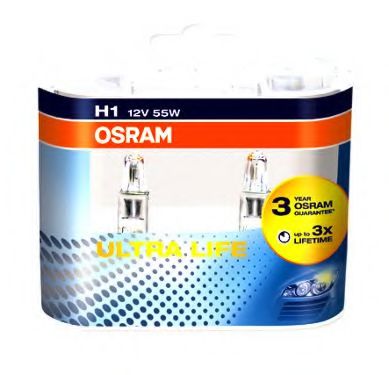 64150ULT-HCB OSRAM OSRAM  Лампа накаливания фары дальнего света; Лампа накаливания основной фары
