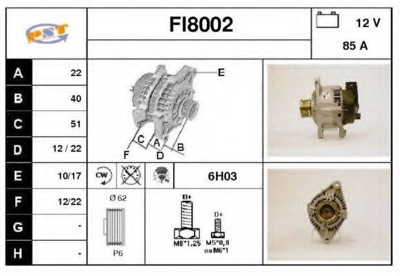 FI8002 SNRA  Генератор