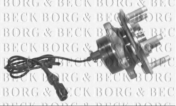BWK764 BORG & BECK BORG & BECK  Ступица колеса; Подшипник ступицы колеса (комплект)