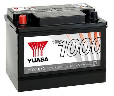 YBX1072 YUASA  Стартерная аккумуляторная батарея