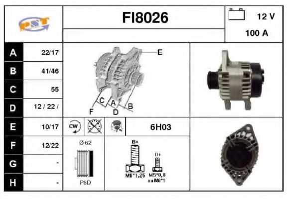 FI8026 SNRA  Генератор