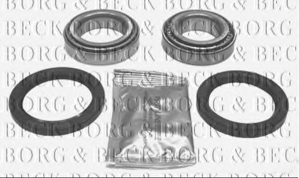 BWK137 BORG & BECK BORG & BECK  Ступица колеса; Подшипник ступицы колеса (комплект)
