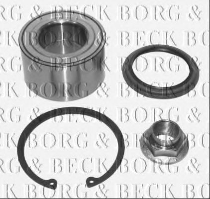BWK564 BORG & BECK  Комплект подшипника ступицы колеса