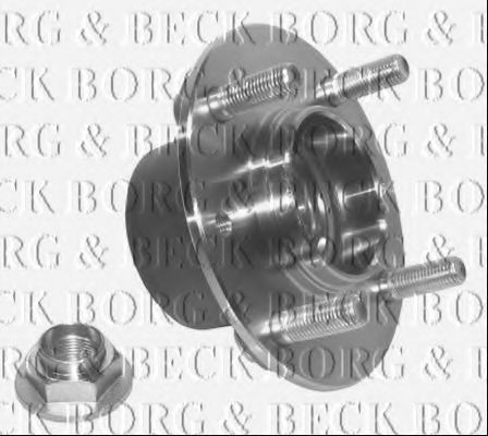 BWK1029 BORG & BECK  Комплект подшипника ступицы колеса