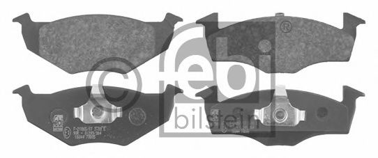 16044 FEBI BILSTEIN  Комплект тормозных колодок, дисковый тормоз