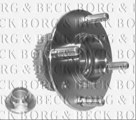 BWK1030 BORG & BECK  Комплект подшипника ступицы колеса
