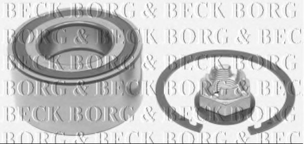 BWK1138 BORG & BECK BORG & BECK  Ступица колеса; Подшипник ступицы колеса (комплект)