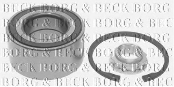 BWK1119 BORG & BECK BORG & BECK  Ступица колеса; Подшипник ступицы колеса (комплект)