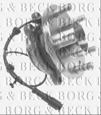 BWK1274 BORG & BECK  Комплект подшипника ступицы колеса