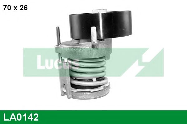 LA0142 LUCAS ENGINE DRIVE  Натяжной ролик, поликлиновой  ремень