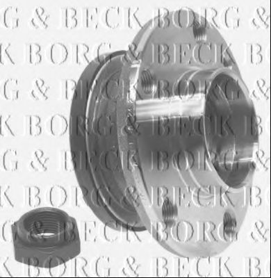 BWK1134 BORG & BECK BORG & BECK  Ступица колеса; Подшипник ступицы колеса (комплект)