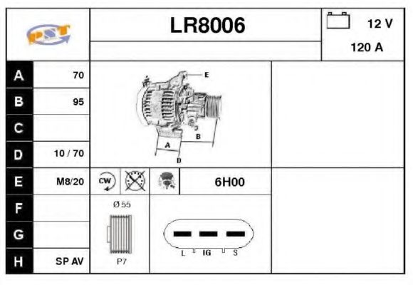 LR8006 SNRA  Генератор