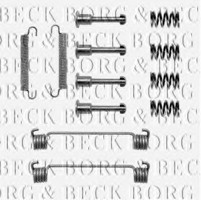 BBK6082 BORG & BECK BORG & BECK  Ремкомплект дисковый тормоз