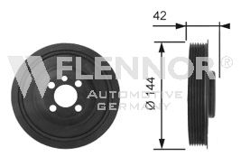 FVD99523 FLENNOR  Ременный шкив, коленчатый вал
