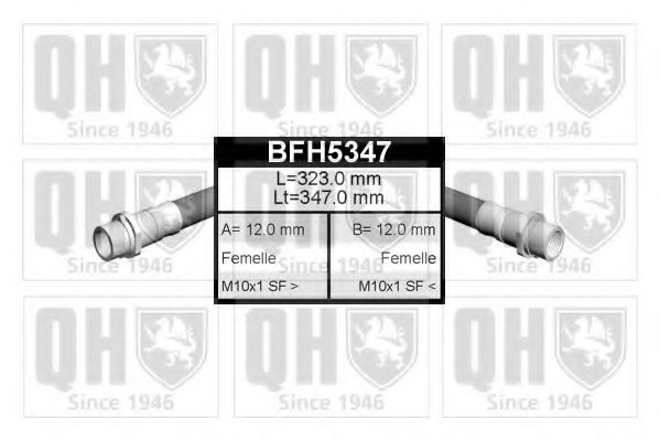 BFH5347 QUINTON HAZELL  Тормозной шланг