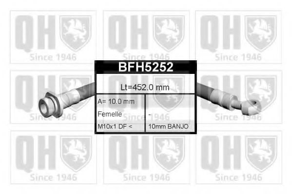 BFH5252 QUINTON HAZELL  Тормозной шланг