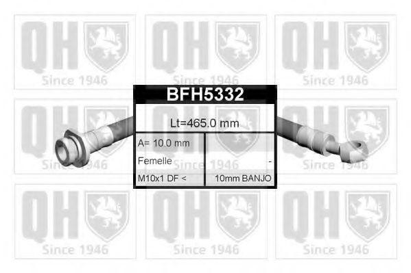 BFH5332 QUINTON HAZELL  Тормозной шланг