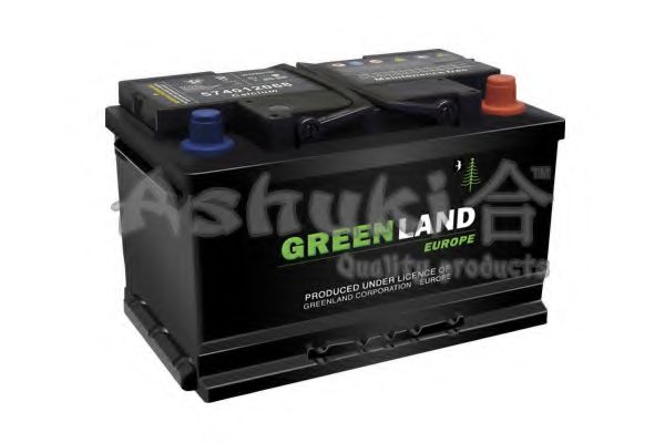 A55041GL ASHUKI  Стартерная аккумуляторная батарея