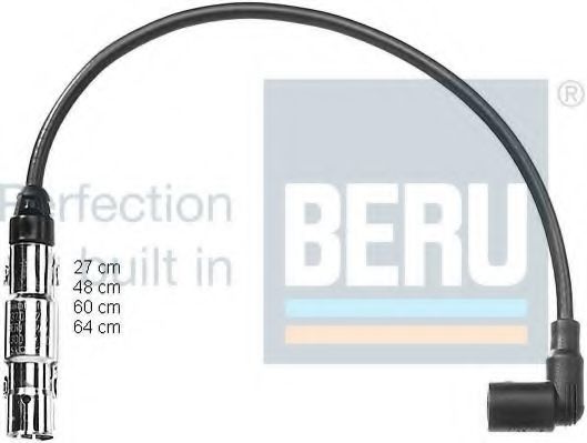 PRO1117 BERU  Комплект проводов зажигания