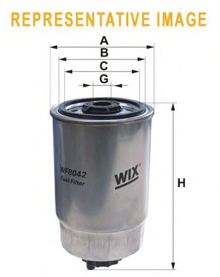 WF8247 WIX FILTERS  Топливный фильтр