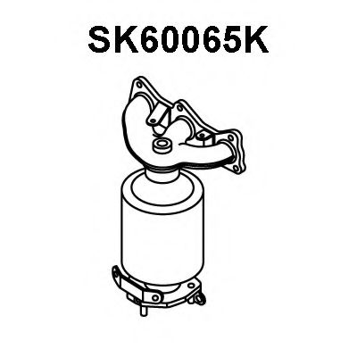 SK60065K VENEPORTE  Катализатор коллектора