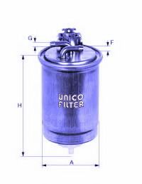 FI 8143 UNICO FILTER  Топливный фильтр