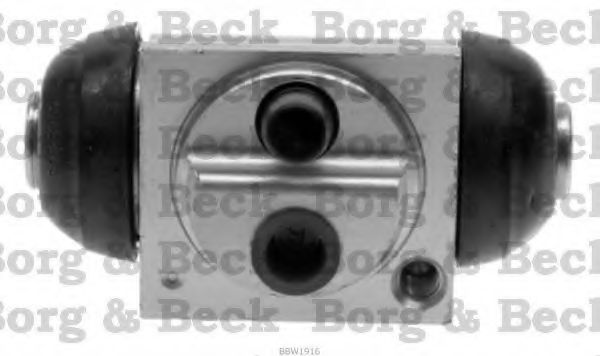 BBW1916 BORG & BECK BORG & BECK  Тормозной цилиндр задний;